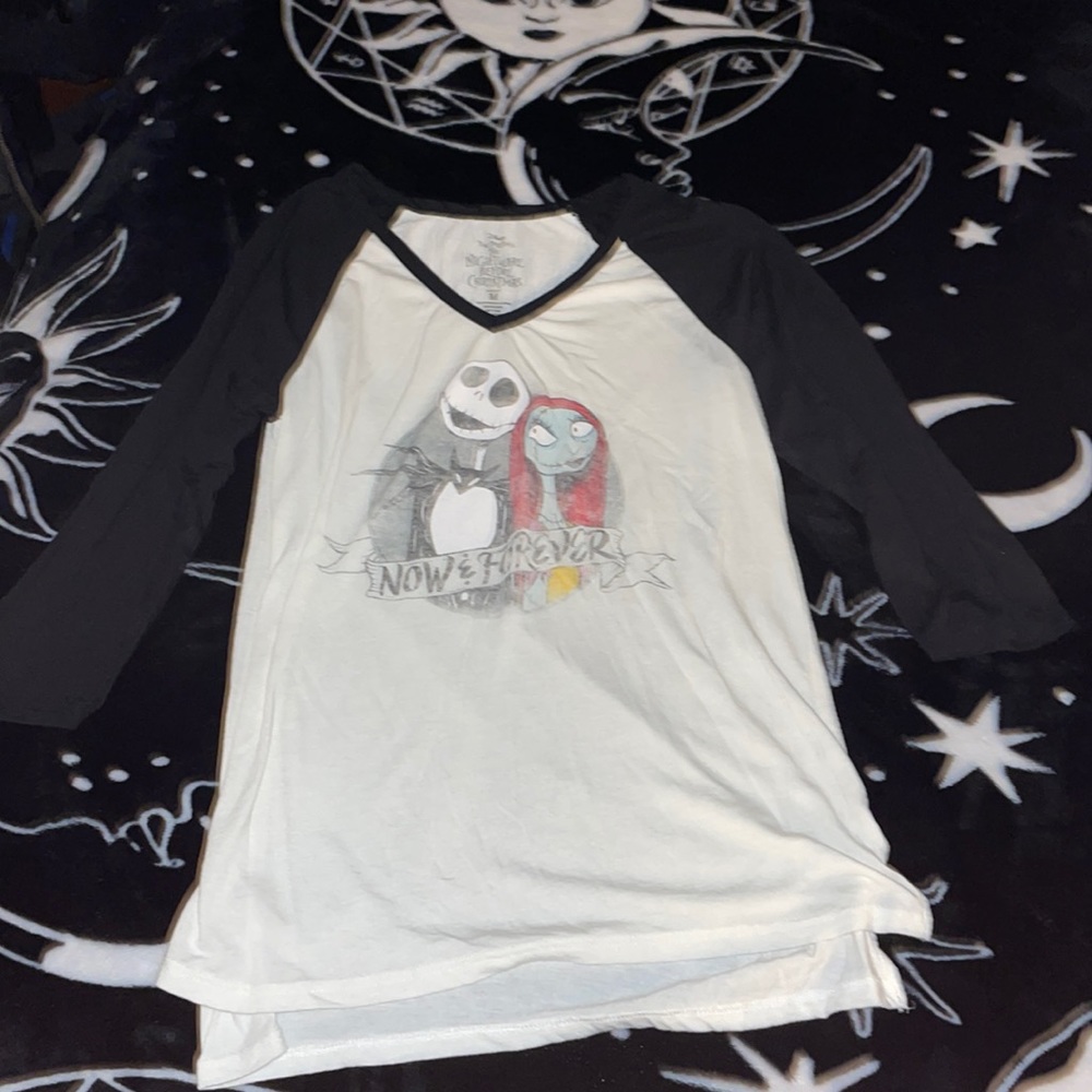Nightmare before Christmas half sleeve shirt
